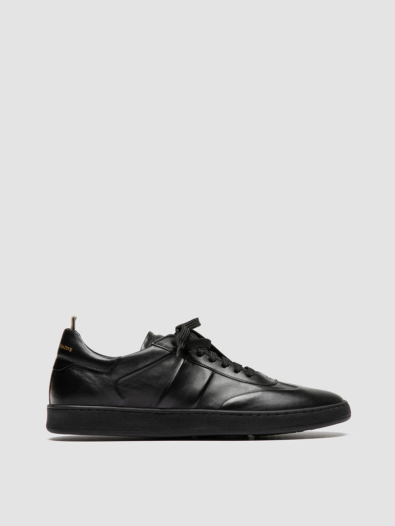 HUSTLE/001 BUTTERO NAPPA TONAL NERO