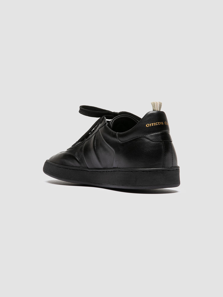 HUSTLE/001 BUTTERO NAPPA TONAL NERO