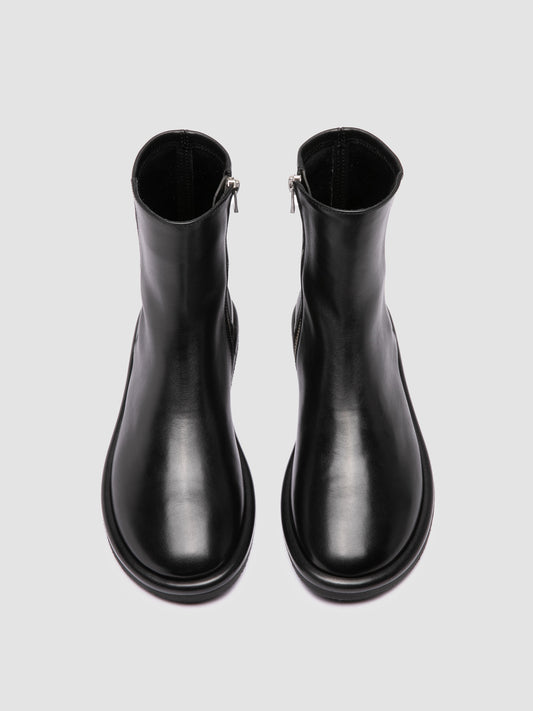 MARJORY/106 BUTTERO NAPPA/STRETCH NERO
