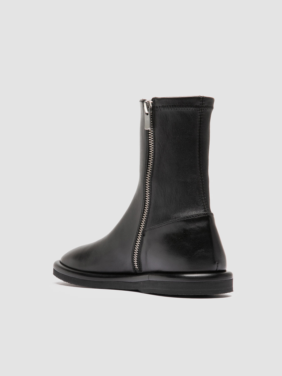 MARJORY/106 BUTTERO NAPPA/STRETCH NERO