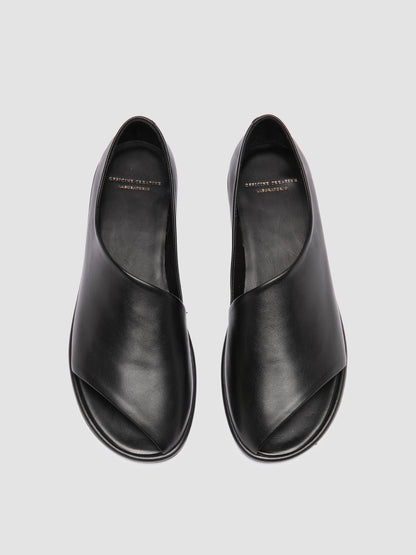 MIENNE/102 BUTTERO NAPPA NERO