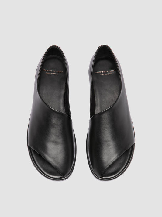 MIENNE/102 BUTTERO NAPPA NERO