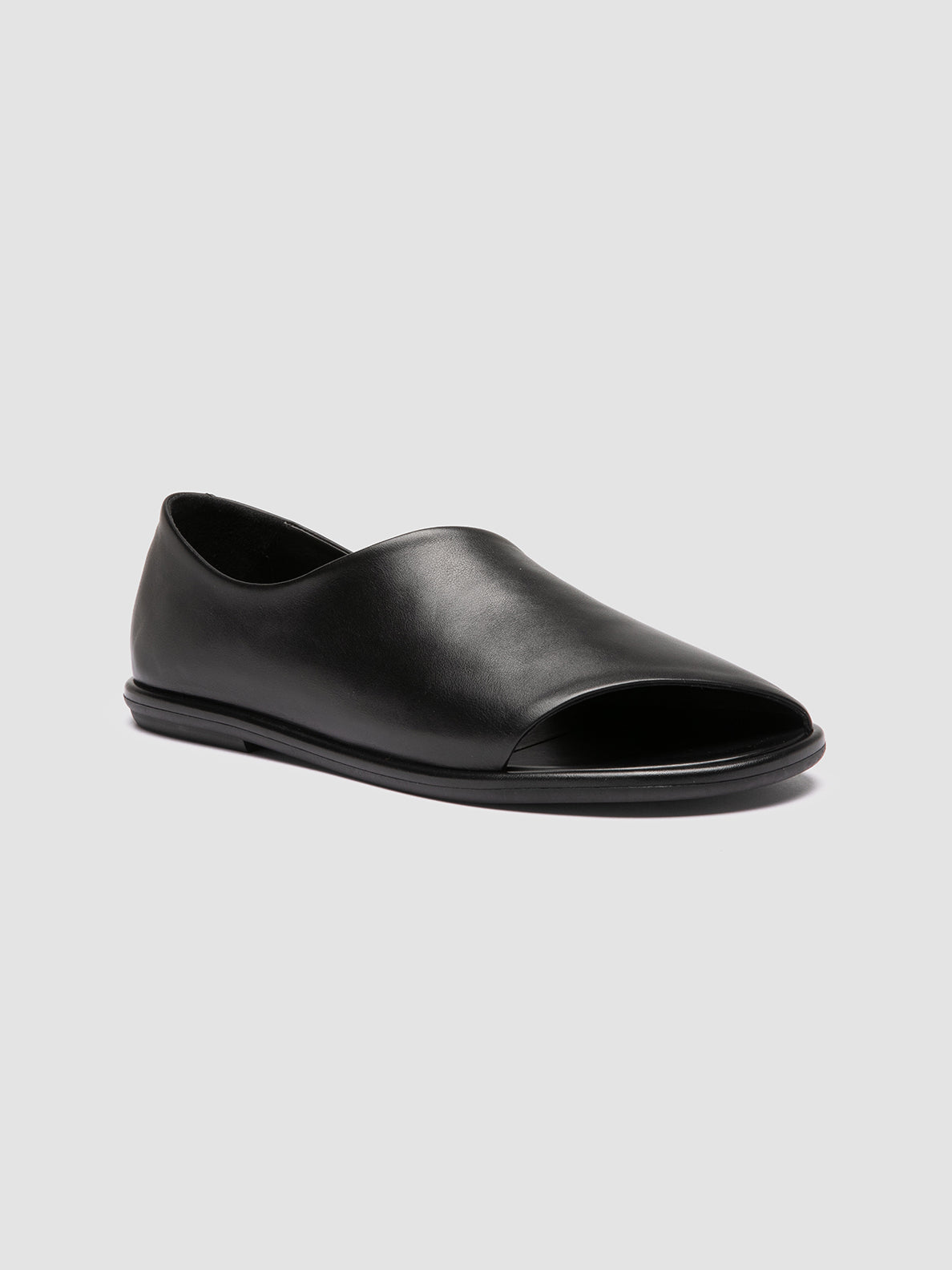 MIENNE/102 BUTTERO NAPPA NERO