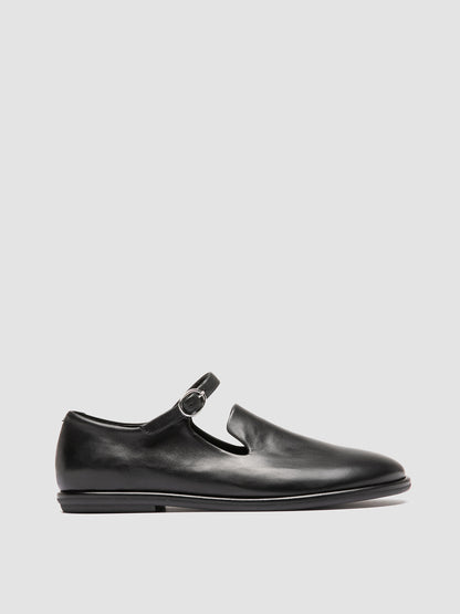MIENNE/111 BUTTERO NAPPA NERO