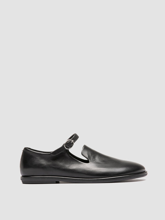 MIENNE/111 BUTTERO NAPPA NERO