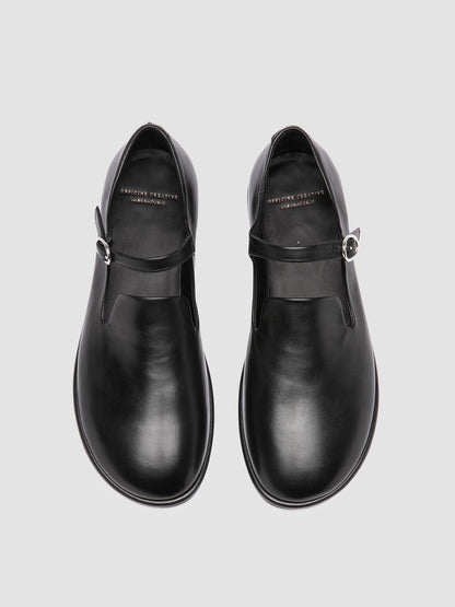 MIENNE/111 BUTTERO NAPPA NERO