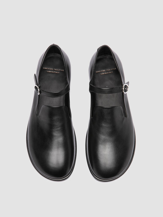 MIENNE/111 BUTTERO NAPPA NERO