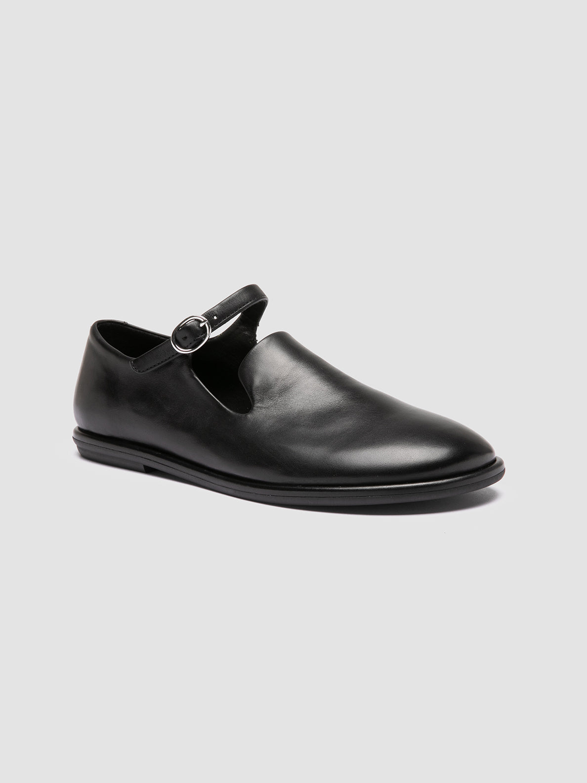 MIENNE/111 BUTTERO NAPPA NERO