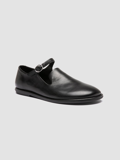 MIENNE/111 BUTTERO NAPPA NERO