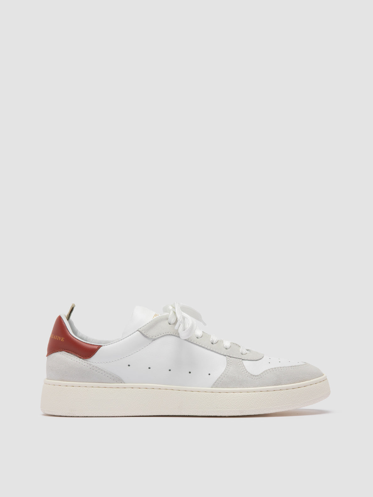 MOWER/008 LIGHT CACHEMIRE/2 LEATHER BIANCO/BIANCO/RUST_F.DO OFF WHITE