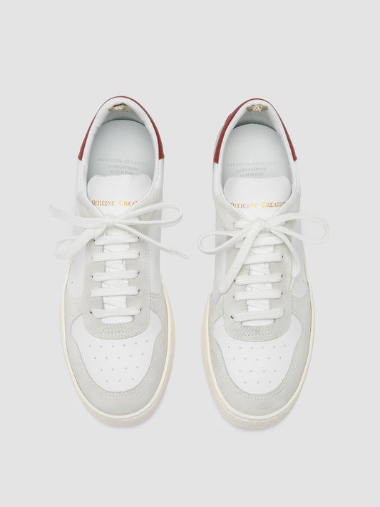 MOWER/008 LIGHT CACHEMIRE/2 LEATHER BIANCO/BIANCO/RUST_F.DO OFF WHITE