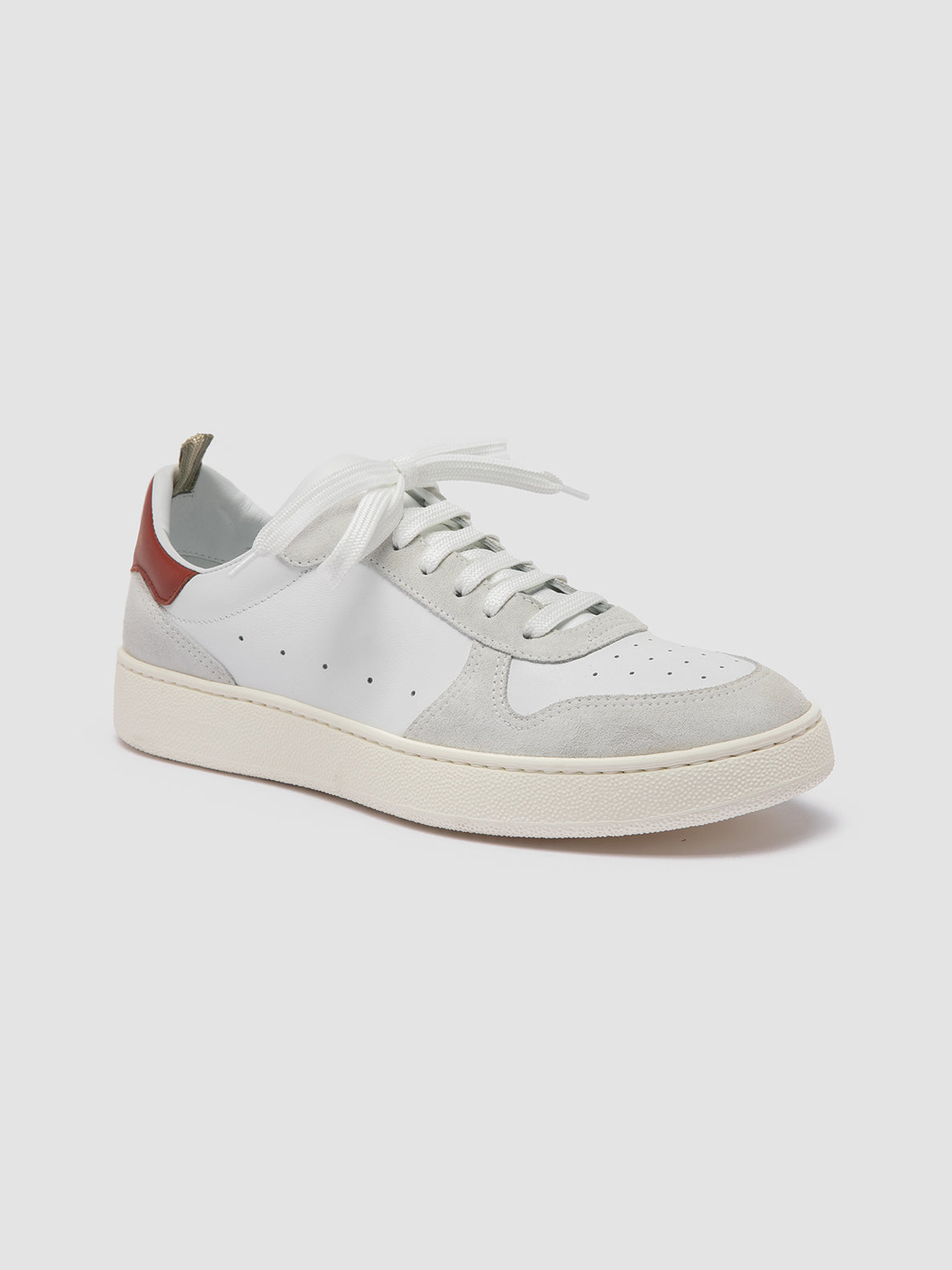 MOWER/008 LIGHT CACHEMIRE/2 LEATHER BIANCO/BIANCO/RUST_F.DO OFF WHITE