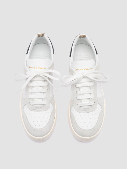 MOWER/110 LIGHT CACHEMIRE/2 LEATHER BIANCO/BIANCO/BLUE SCURO_F.DO OFF WHITE