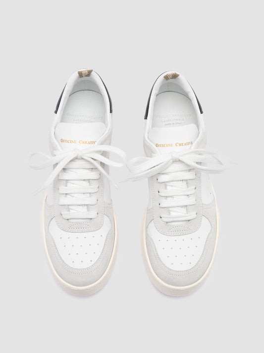 MOWER/110 LIGHT CACHEMIRE/2 LEATHER BIANCO/BIANCO/BLUE SCURO_F.DO OFF WHITE