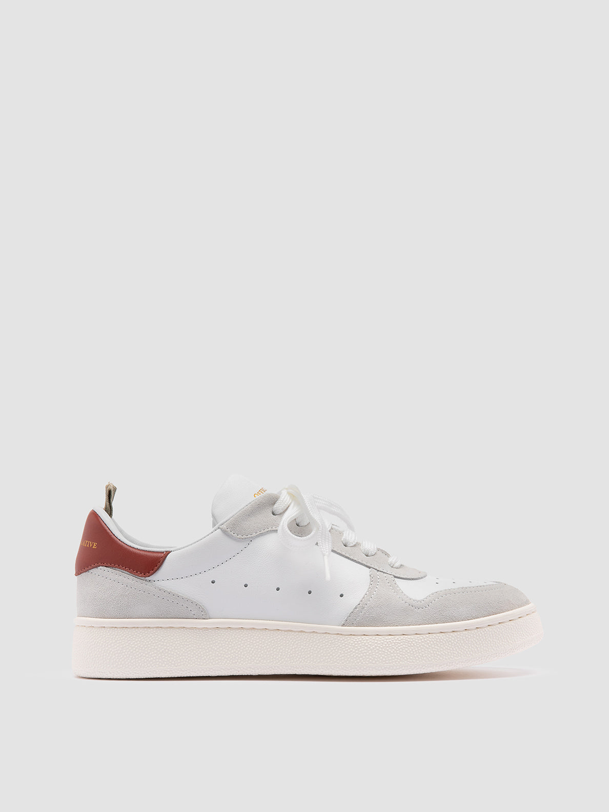 MOWER/110 LIGHT CACHEMIRE/2 LEATHER BIANCO/BIANCO/RUST_F.DO OFF WHITE