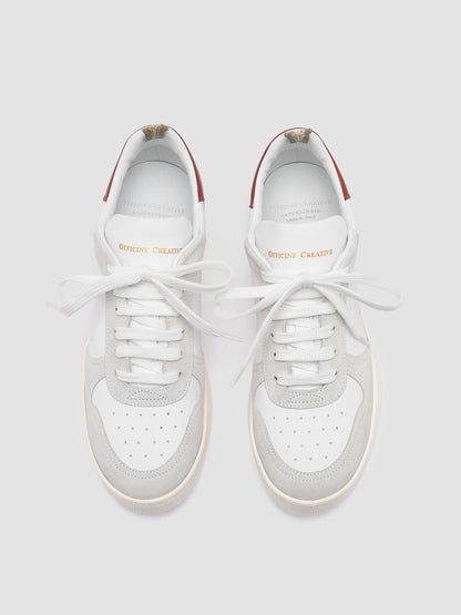MOWER/110 LIGHT CACHEMIRE/2 LEATHER BIANCO/BIANCO/RUST_F.DO OFF WHITE