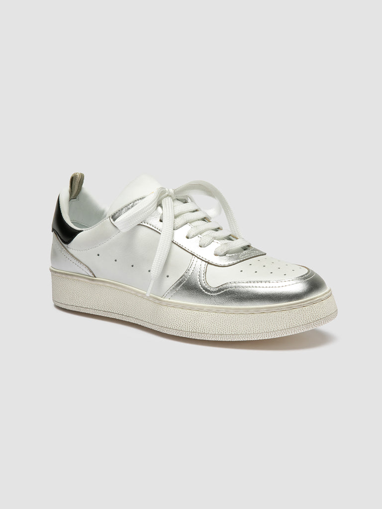 MOWER/110 LUNAR/2 LEATHER DIRTY ARGENTO/BIANCO/NERO