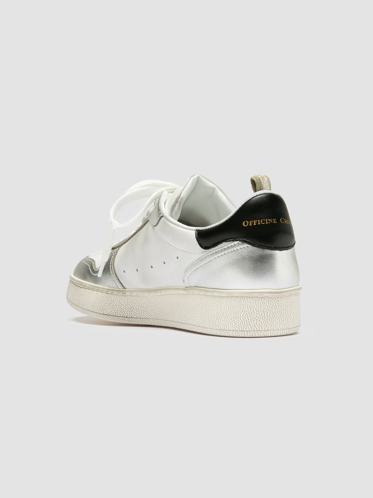 MOWER/110 LUNAR/2 LEATHER DIRTY ARGENTO/BIANCO/NERO