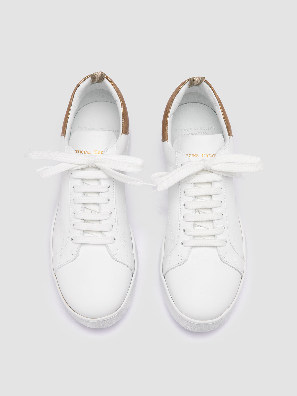 MOWER/122 FLORIDA/SAFFRON BIANCO/ORO_F.DO BIANCO