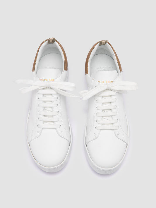 MOWER/122 FLORIDA/SAFFRON BIANCO/ORO_F.DO BIANCO