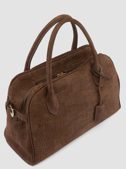 BOWLER/006 NUBUCK CAYMAN CASTANO