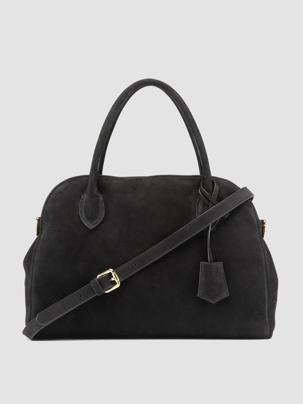 BOWLER/006 NUBUCK STM NERO