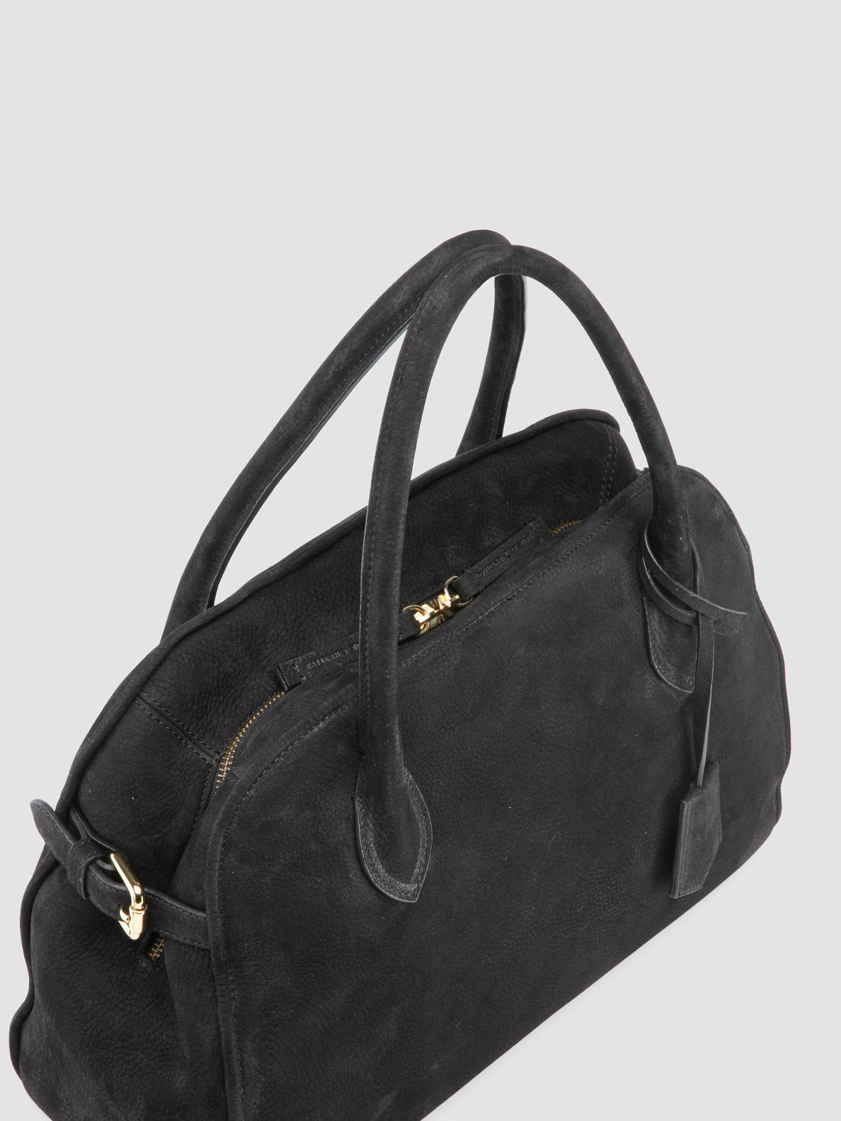 BOWLER/006 NUBUCK STM NERO