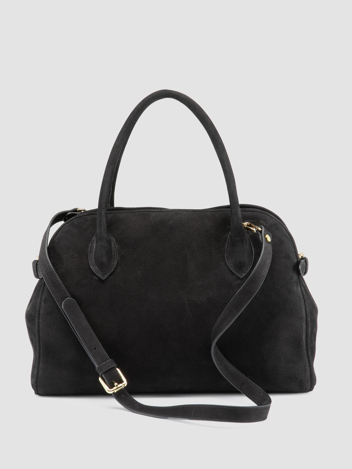 BOWLER/006 NUBUCK STM NERO