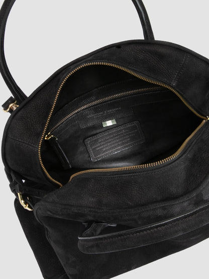 BOWLER/006 NUBUCK STM NERO