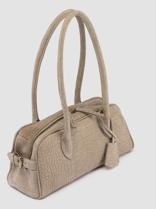 BOWLER/008 NUBUCK CAYMAN STONE