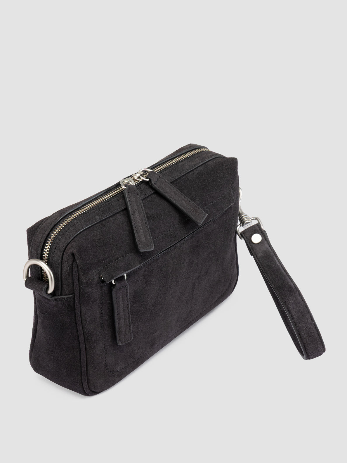 QUENTIN/025 L.CACHEMIRE OFF BLACK