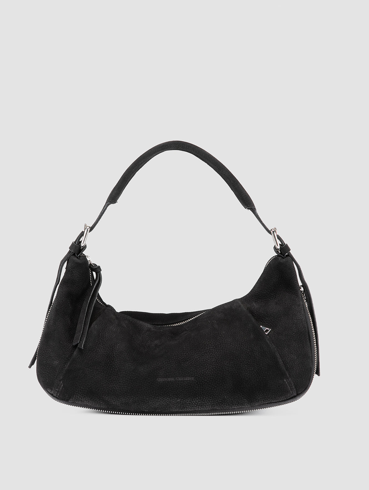 GHINZA/001 NUBUCK STM NERO