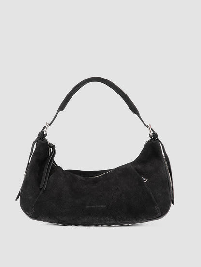 GHINZA/001 NUBUCK STM NERO