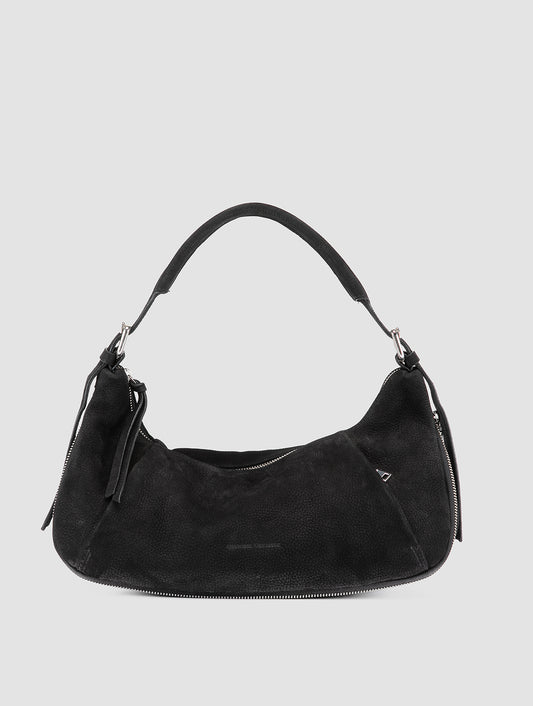 GHINZA/001 NUBUCK STM NERO