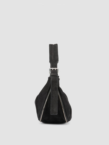 GHINZA/001 NUBUCK STM NERO