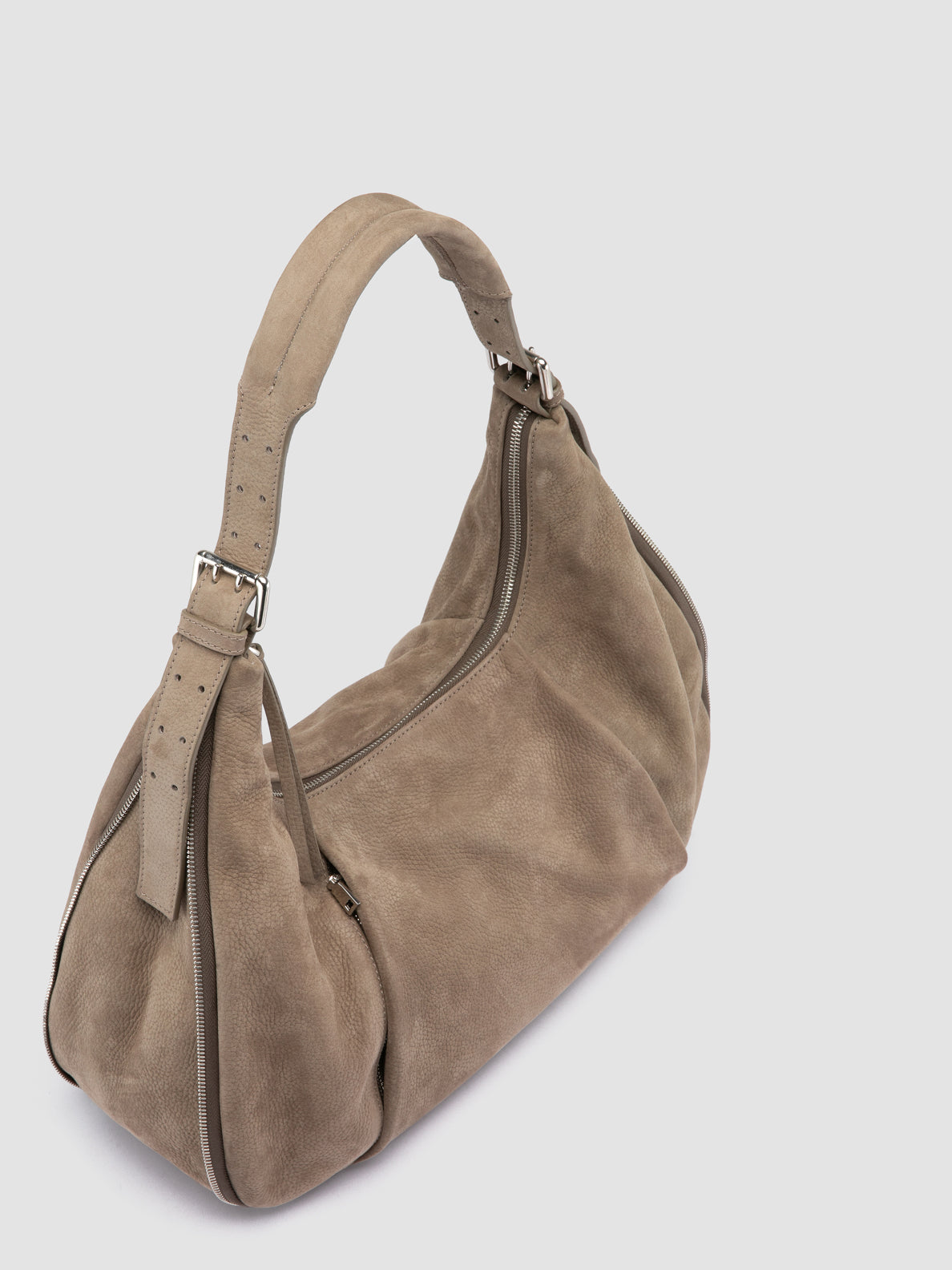 GHINZA/002 NUBUCK STM TAUPE