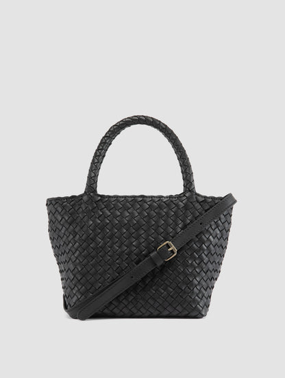RAQUEL/004 WOVEN NERO