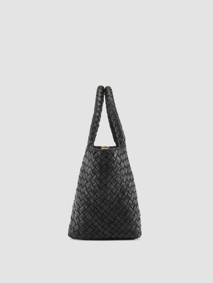 RAQUEL/004 WOVEN NERO
