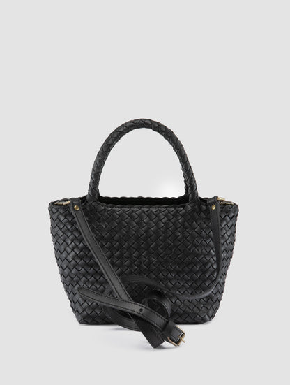 RAQUEL/004 WOVEN NERO