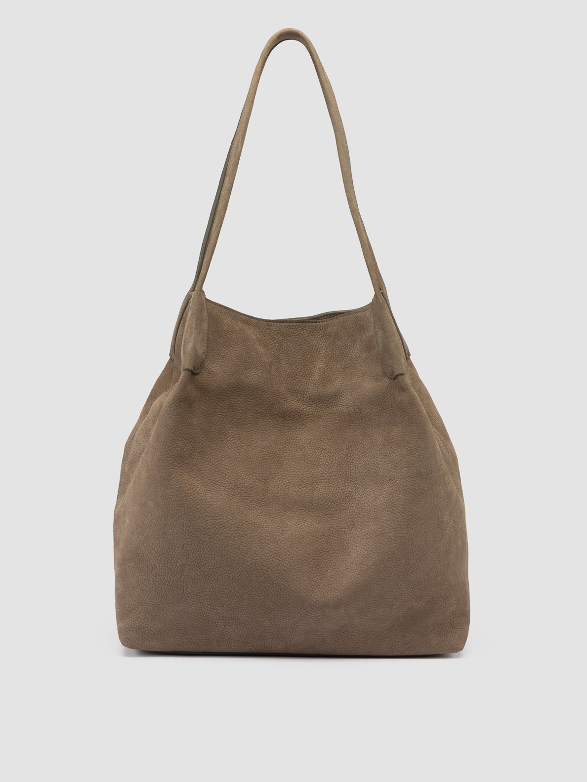 SAGAN/001 NUBUCK STM TAUPE