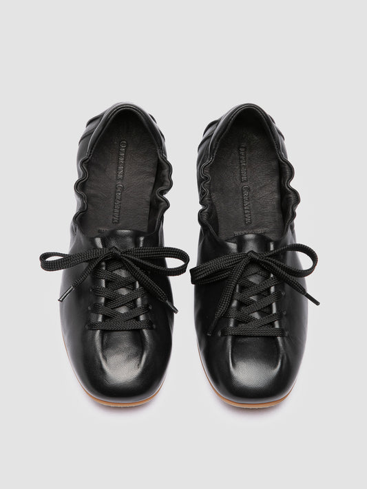 BALLET/101 GUANTERIA NERO_F.DO MIELE C.
