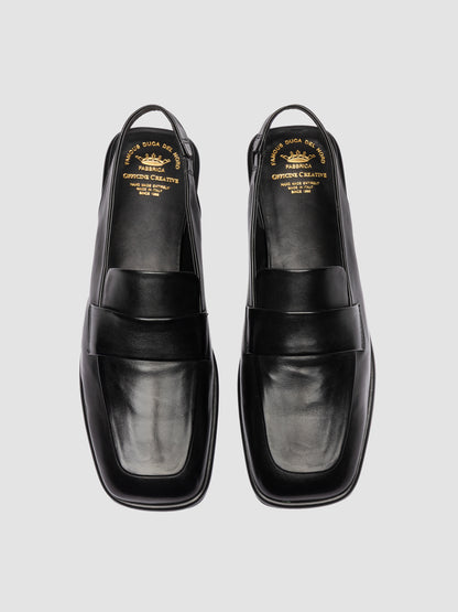 CLOVER/010 BUTTERO NAPPA NERO