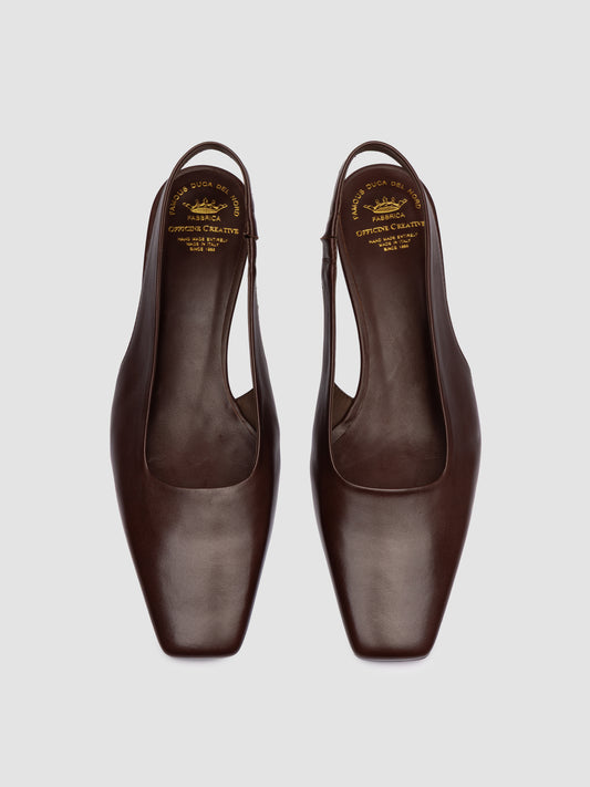DESPINA/003 BUTTERO NAPPA CASTAGNO
