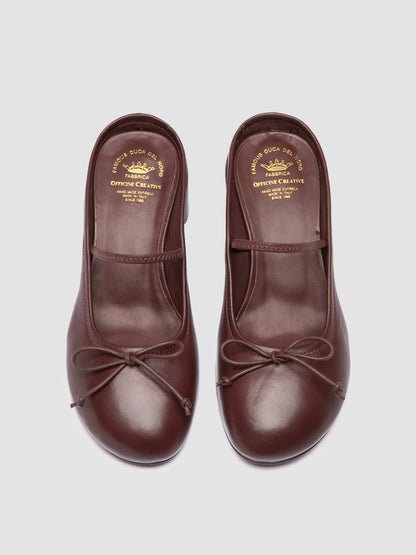 FLORE/017 GUANTERIA MAHOGANY RED