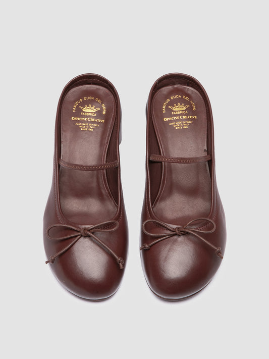 FLORE/017 GUANTERIA MAHOGANY RED