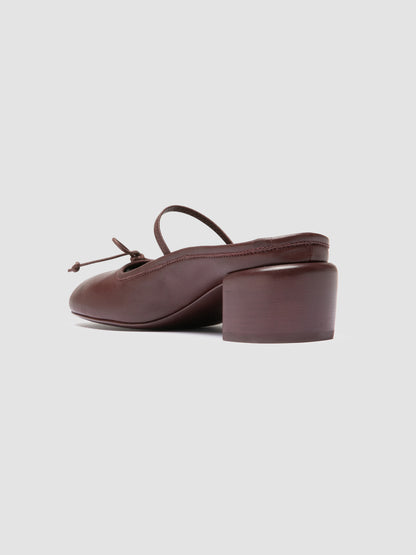 FLORE/017 GUANTERIA MAHOGANY RED