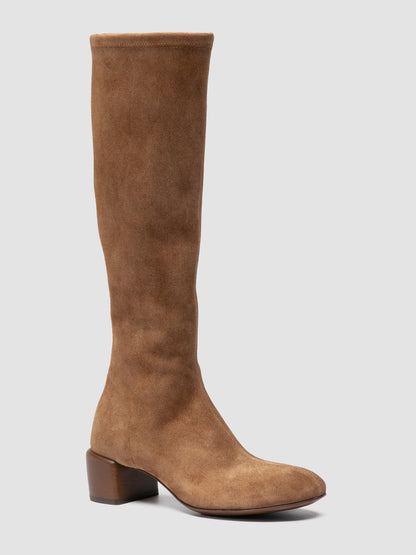 FLORE/021_W LIGHT CACHEMIRE STRETCH CASTAGNO