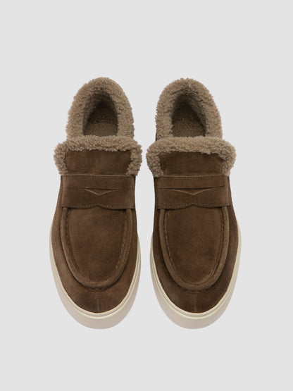 FRAME/111 LIGHT CACHEMIRE OLIVE_F.DO AVORIO_fod.montone