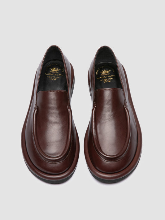 MARJORY/107 BUTTERO NAPPA CASTAGNO