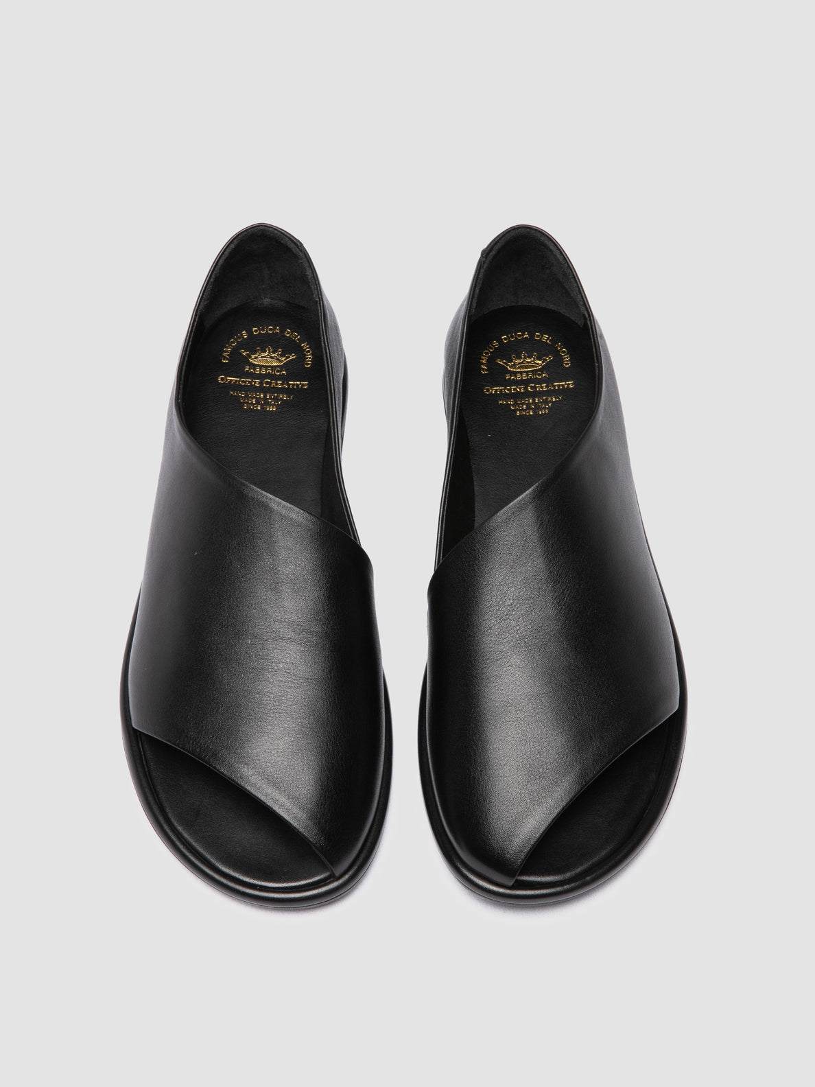 MIENNE/102 BUTTERO NAPPA NERO